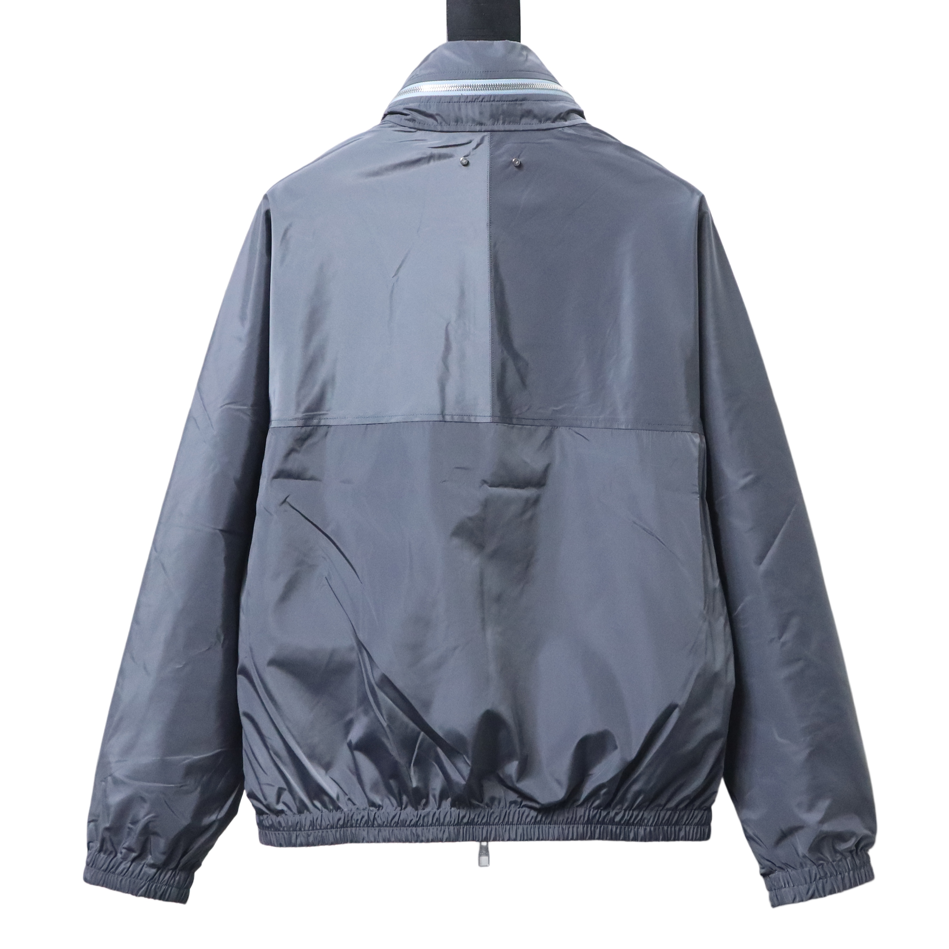    Louis Vuitton 26SS Monogram Reversible Hooded Jacket Grey/Blue
