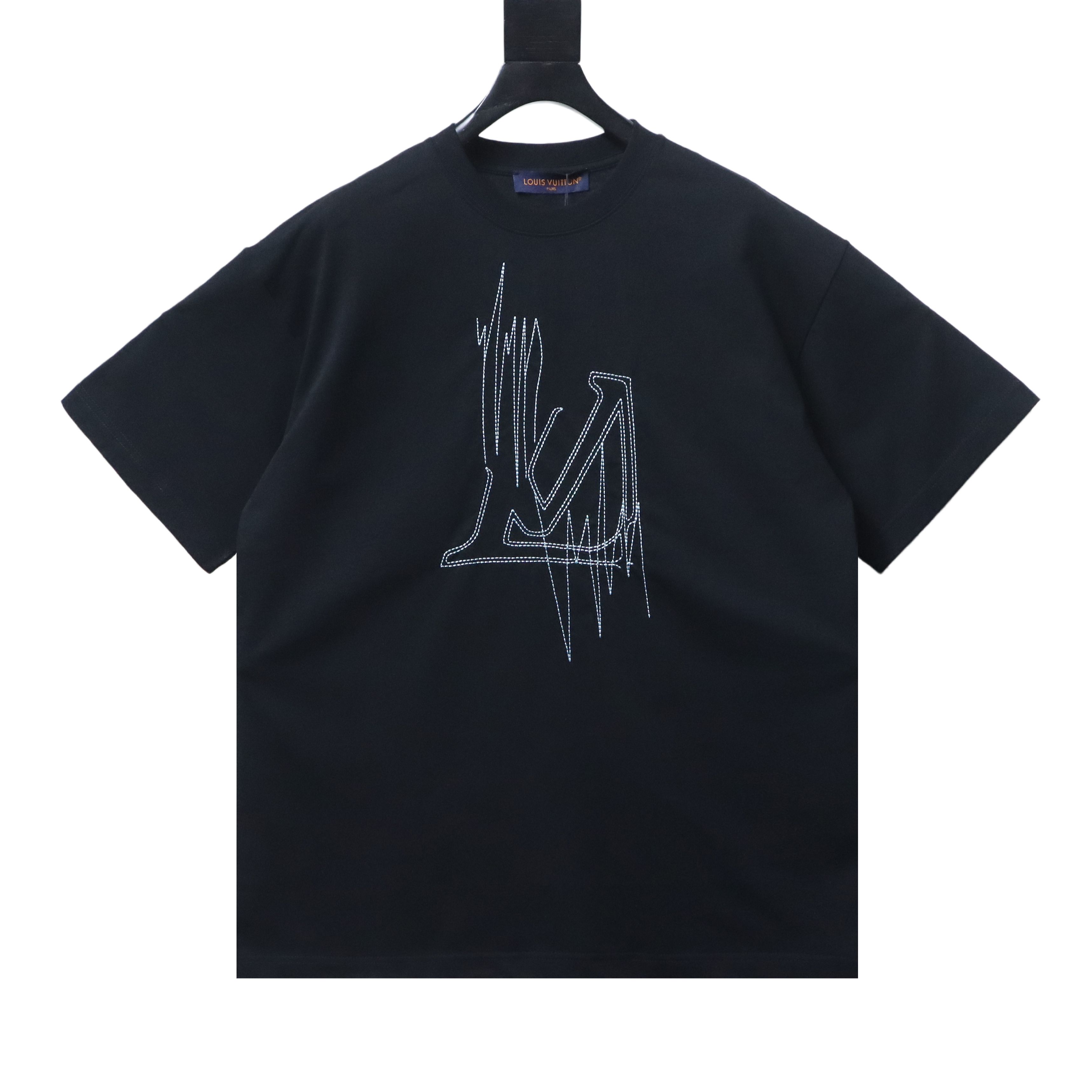    Louis Vuitton Dashed Embroidered T-Shirt