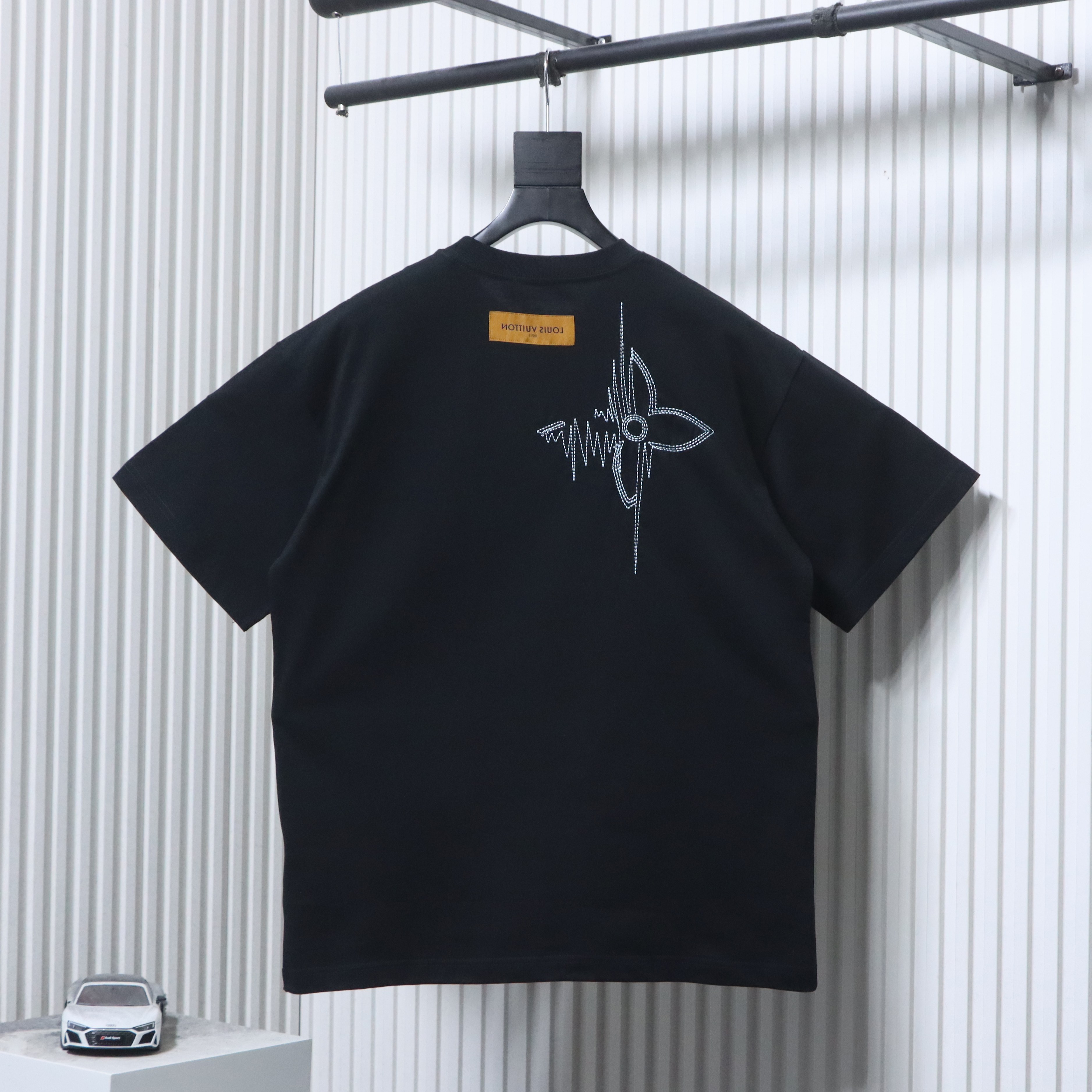    Louis Vuitton Dashed Embroidered T-Shirt