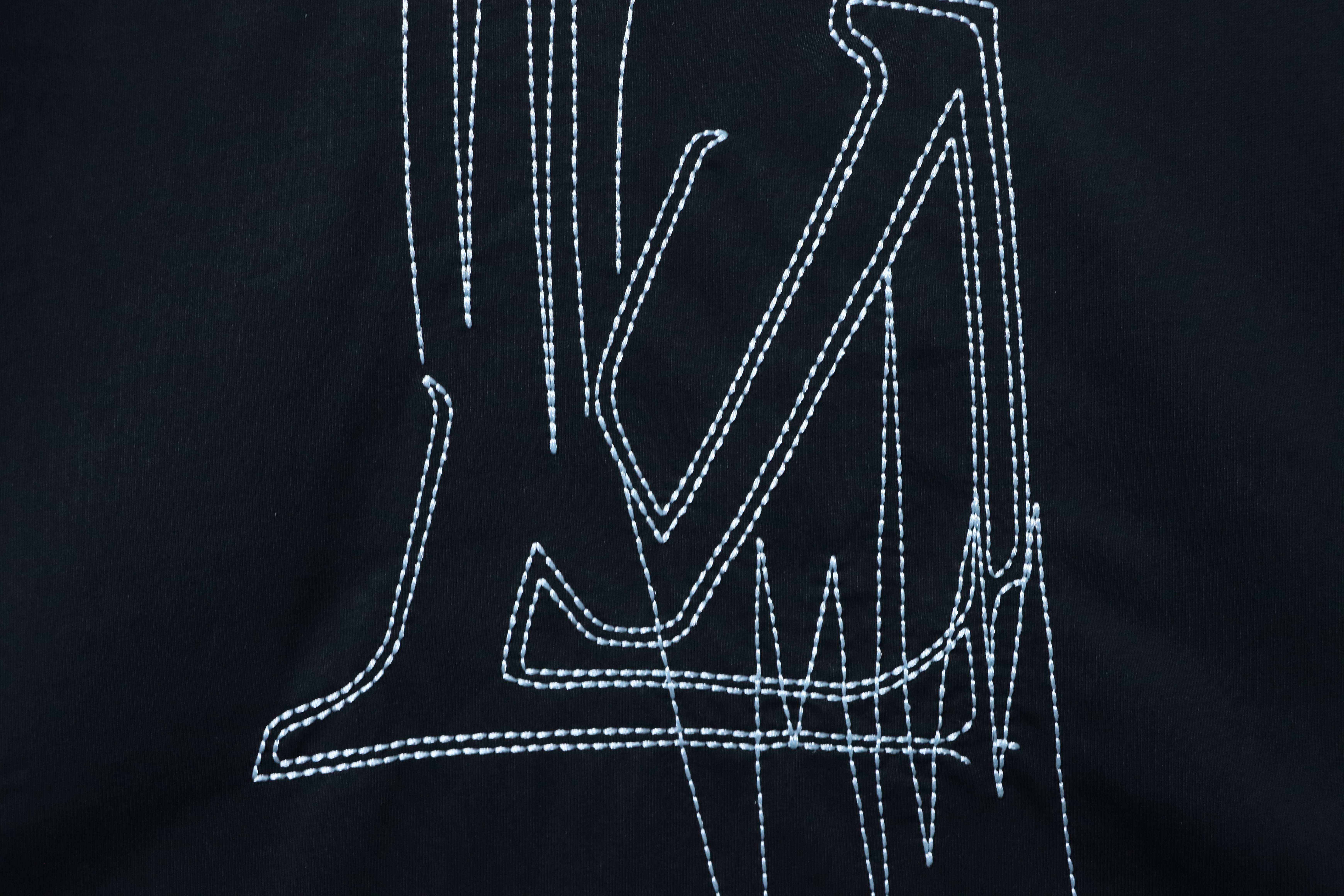    Louis Vuitton Dashed Embroidered T-Shirt