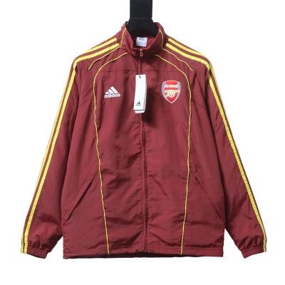Top Quality    Adidas Arsenal Sports Stand Collar Jacket Navy 01
