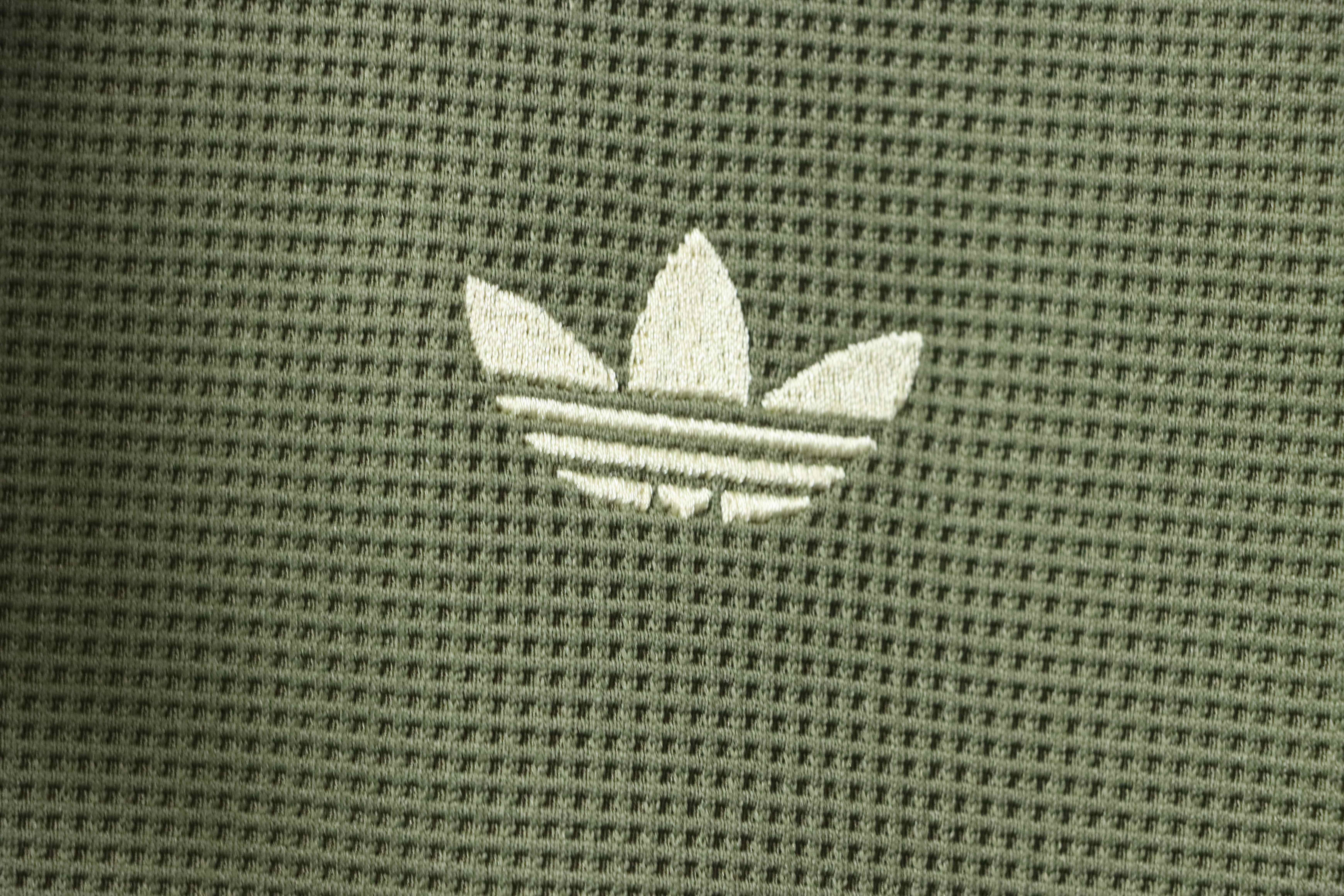    Adidas Originals Trefoil Logo Striped Track Jacket Black