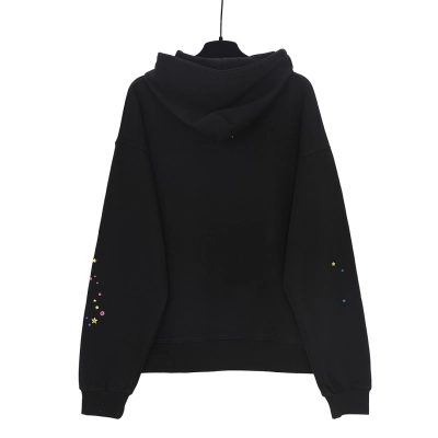     Sp5der P*nk Hoodie Black 2406-1FW210106PH-BLAC 02