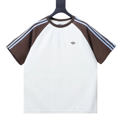 Top Quality     adidas Originals BRITCORE RINGER Oversized T-Shirt 01 01
