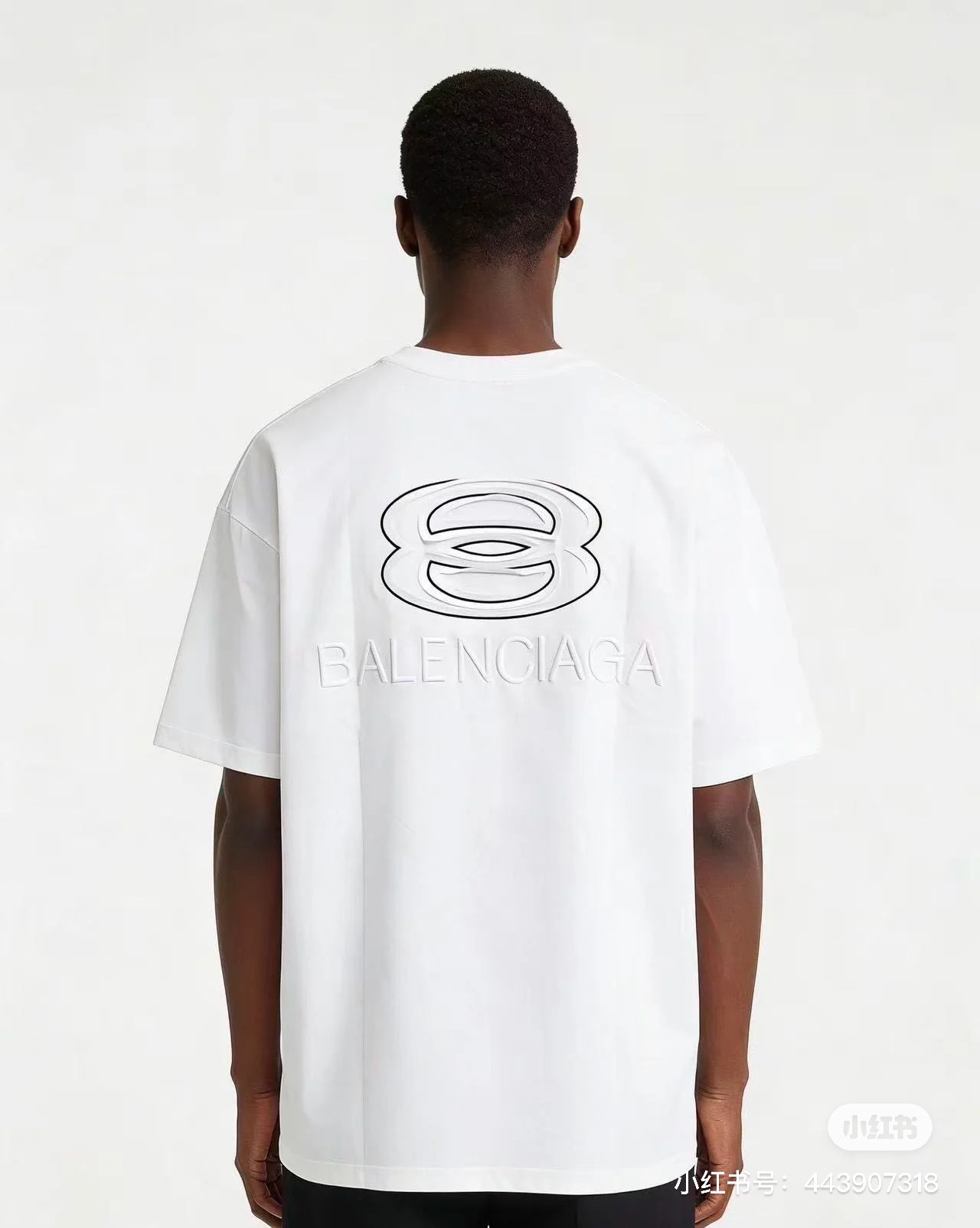 Balenciaga Appliqué Embroidery T-Shirt