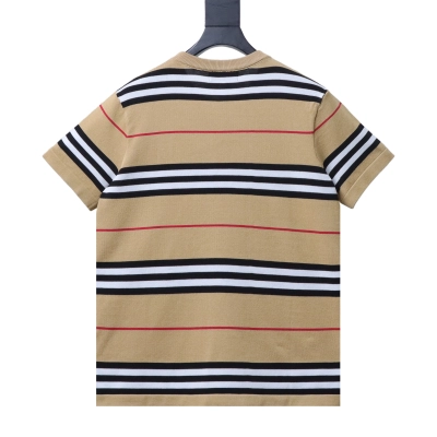     Burberry Classic TB Embroidery Stripe Knit T-Shirt 02