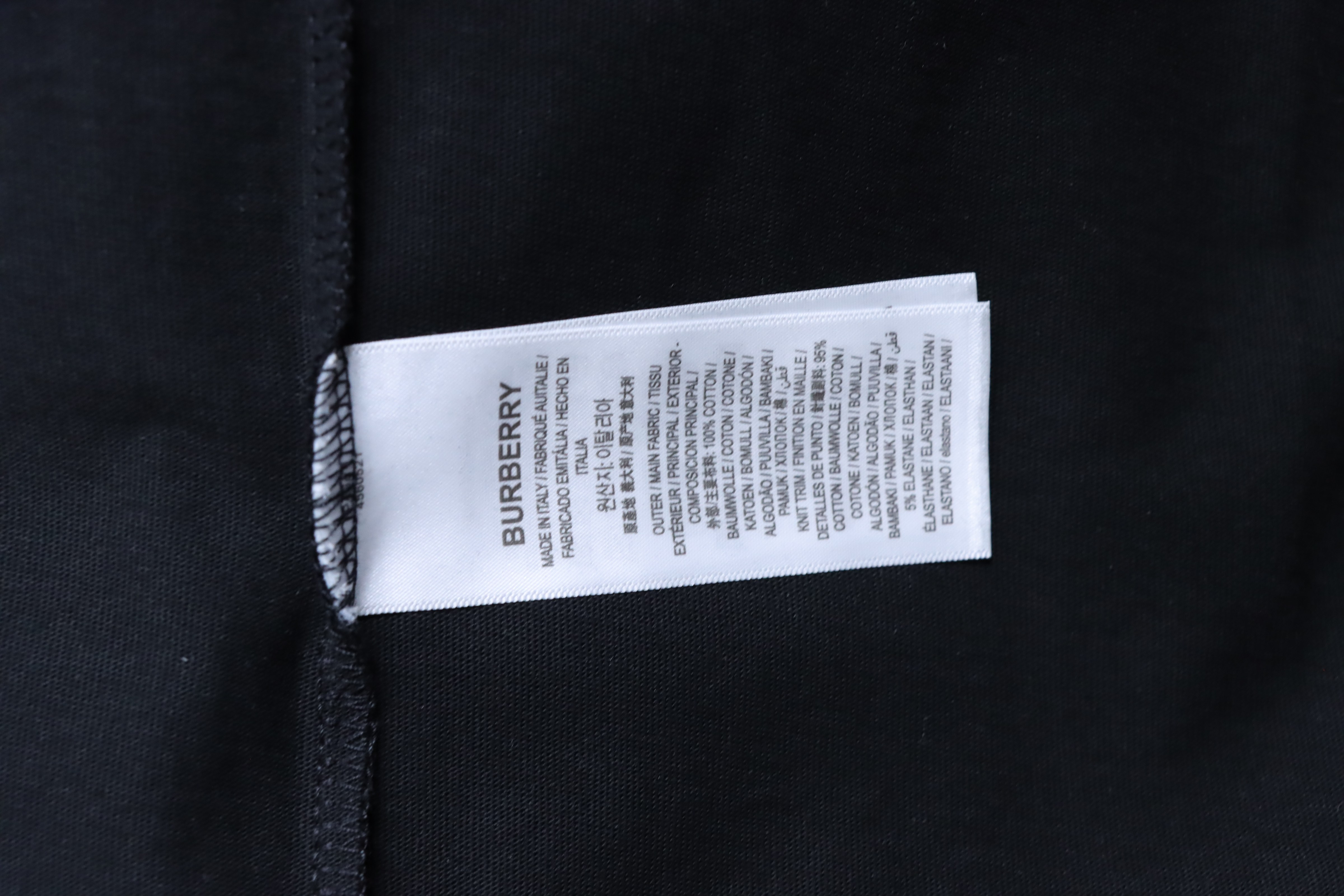 Burberry Embroidery T-Shirt