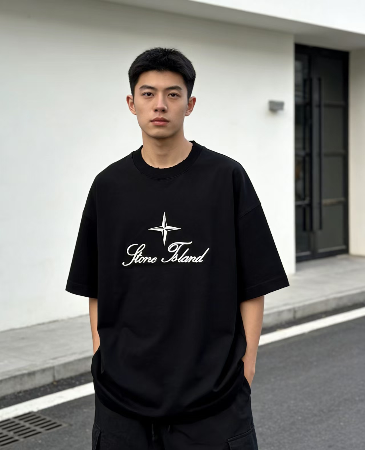  Embroidery Logo T-Shirt-DC2