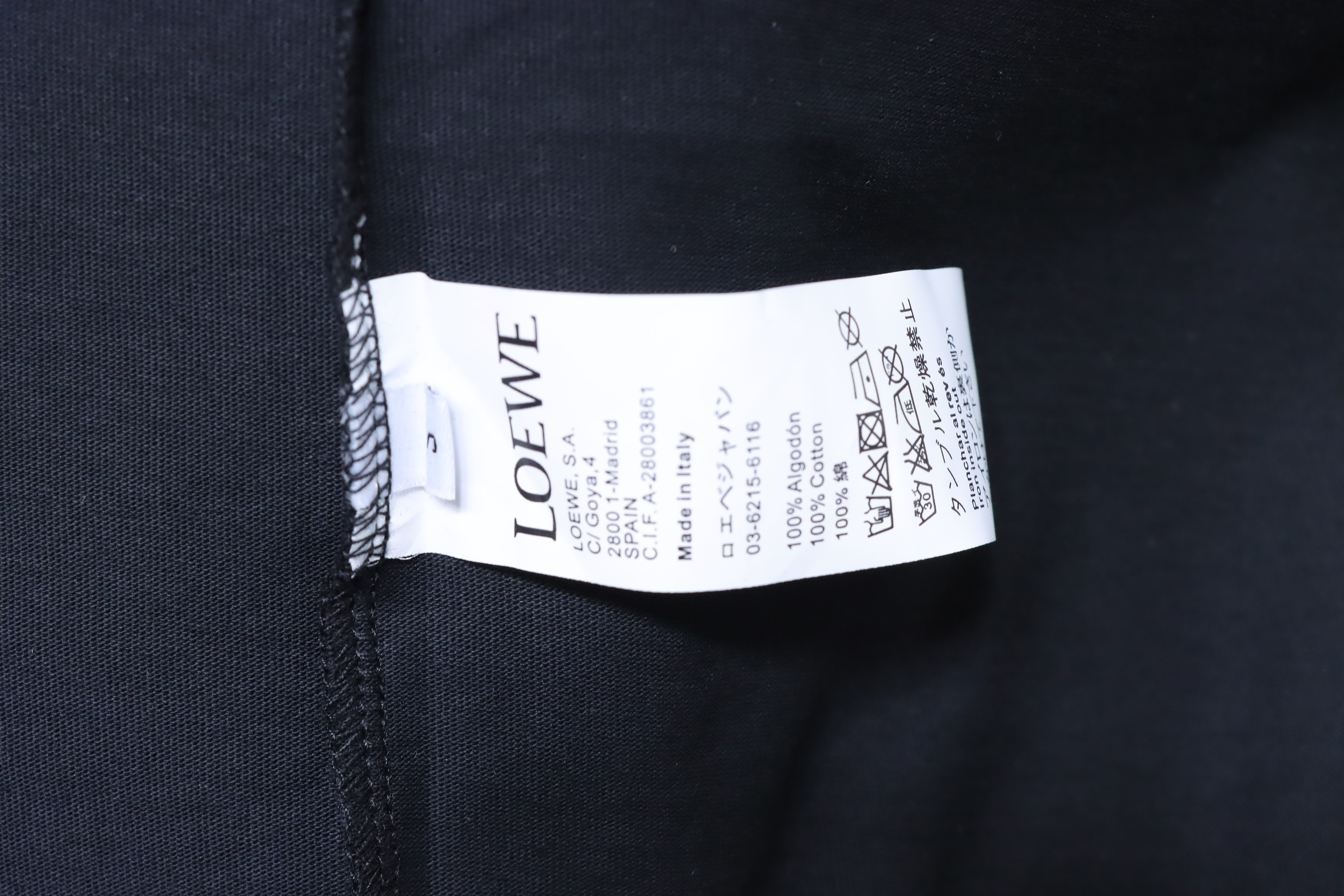     Loewe Embossed Logo T-Shirt 02