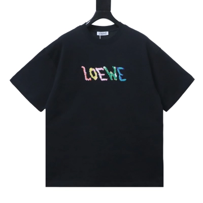 Top Quality  Loewe Embroidery Logo T-Shirt 01