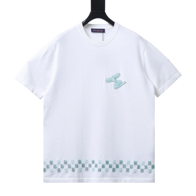Louis Vuitton Damier Logo T-Shirt 01