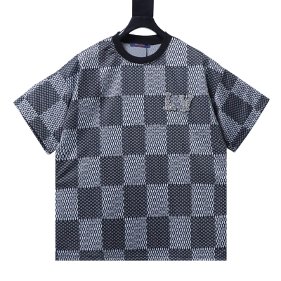 Louis Vuitton Damier Logo T-Shirt 01