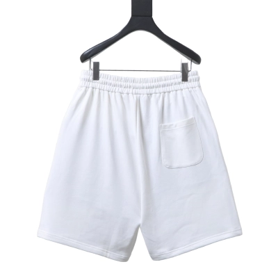 Top Quality  Louis Vuitton Embroidery Logo Blue Shorts 02