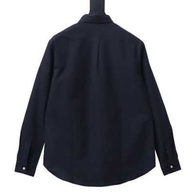 Top Quality    Polo Ralph Lauren R28 Oxford Solid Logo Embroidery Button-Down Long Sleeve Shirt 02 02