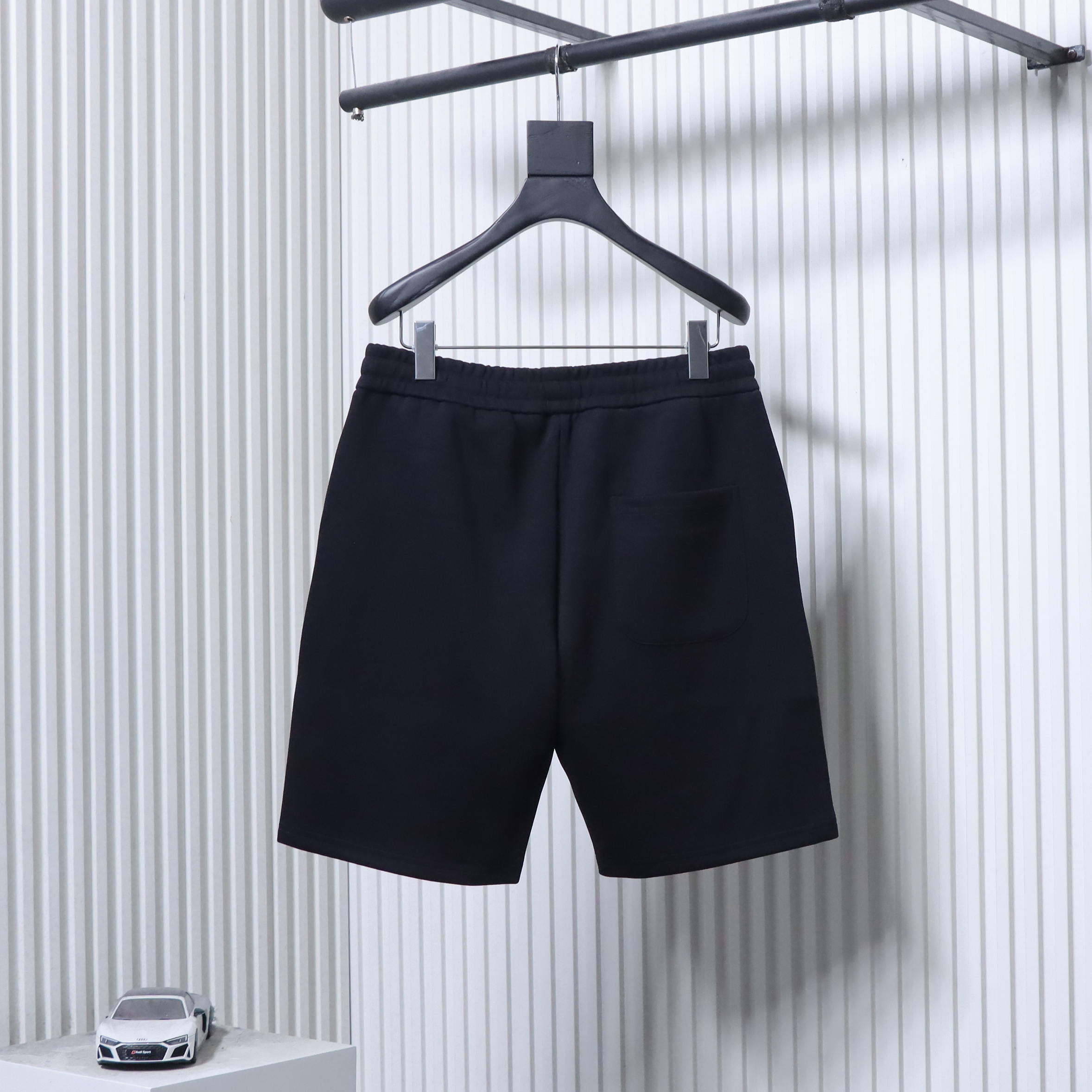 Prada Hand-Drawn Logo Shorts
