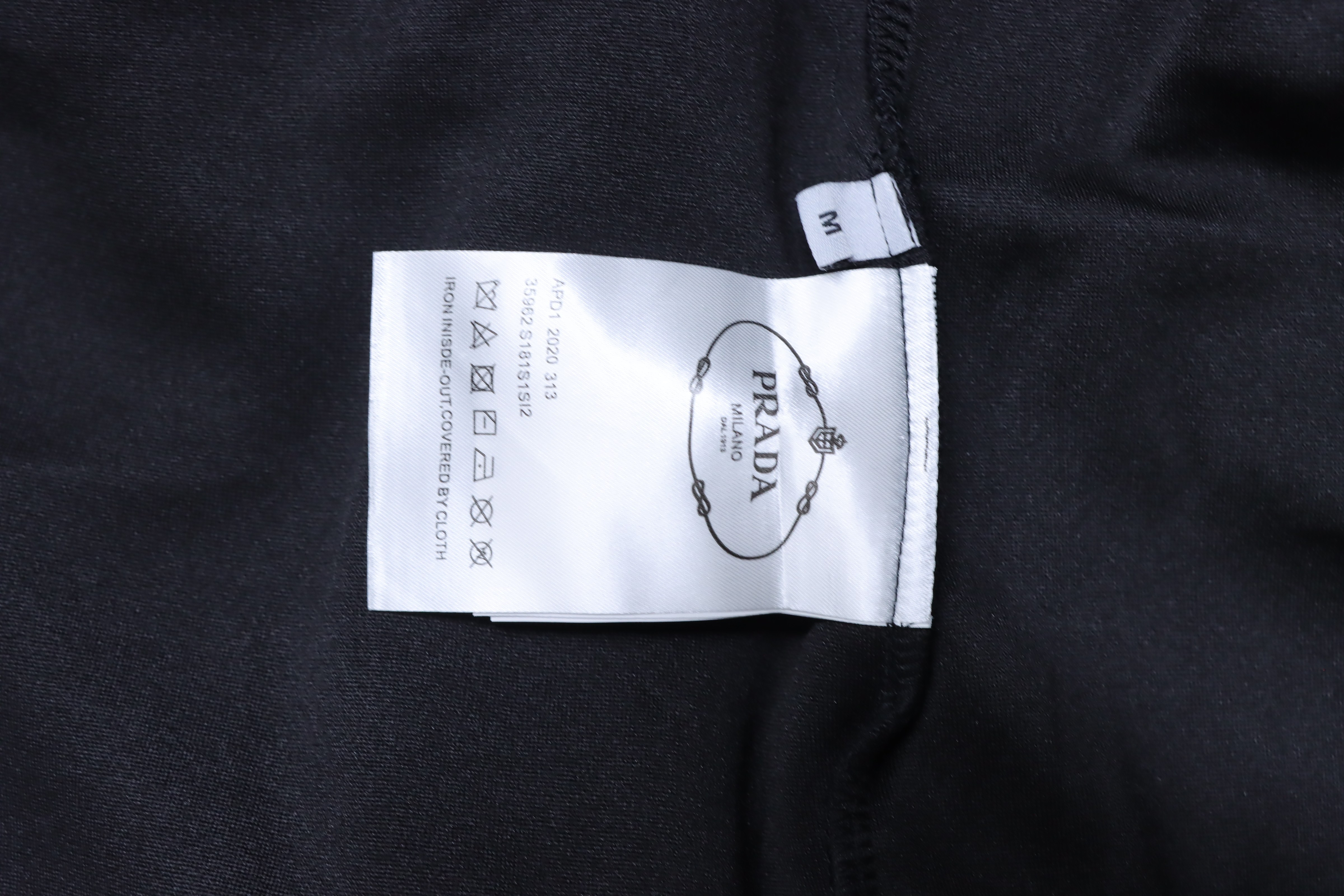 Prada Hand-Drawn Logo Shorts