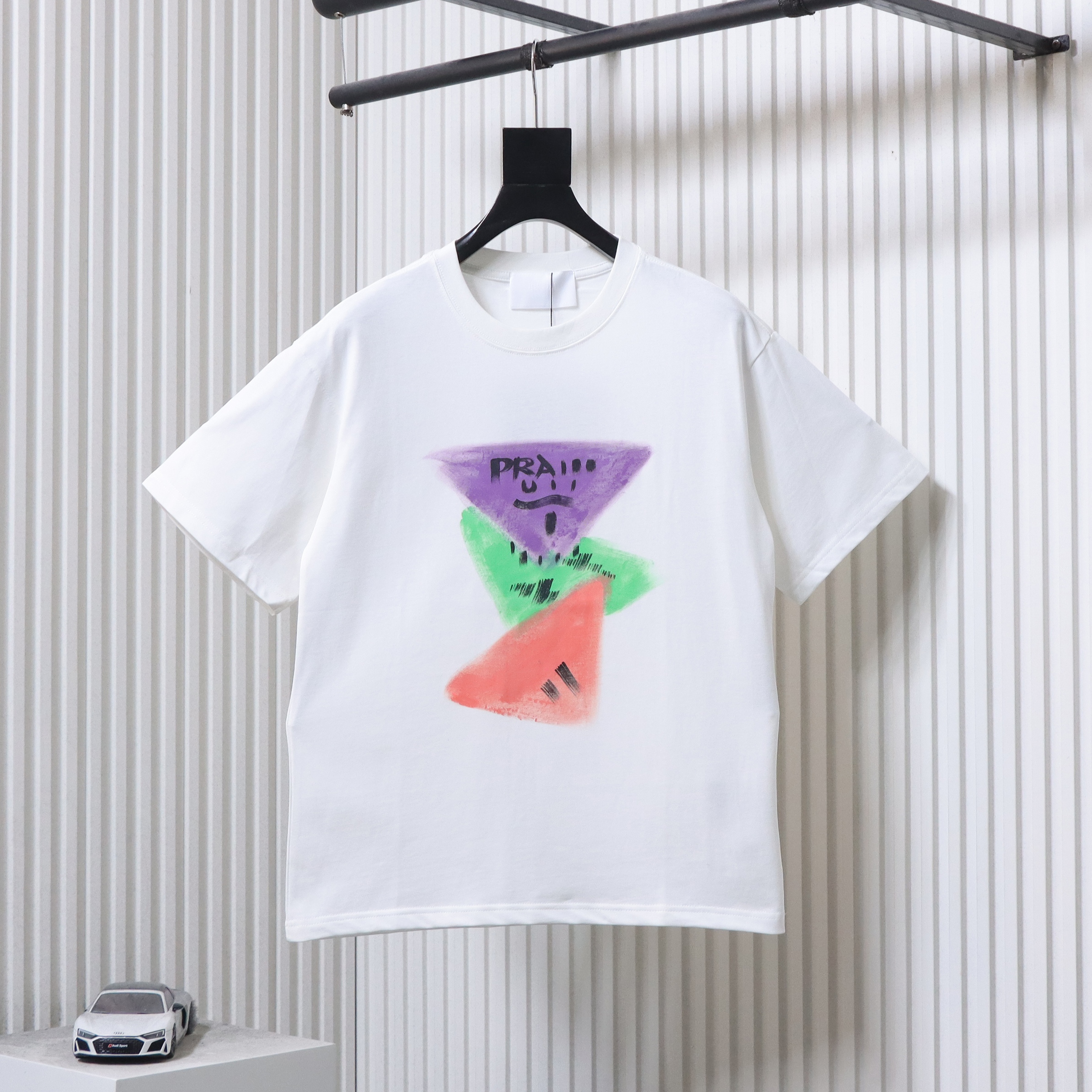  Prada Logo Print T-Shirt