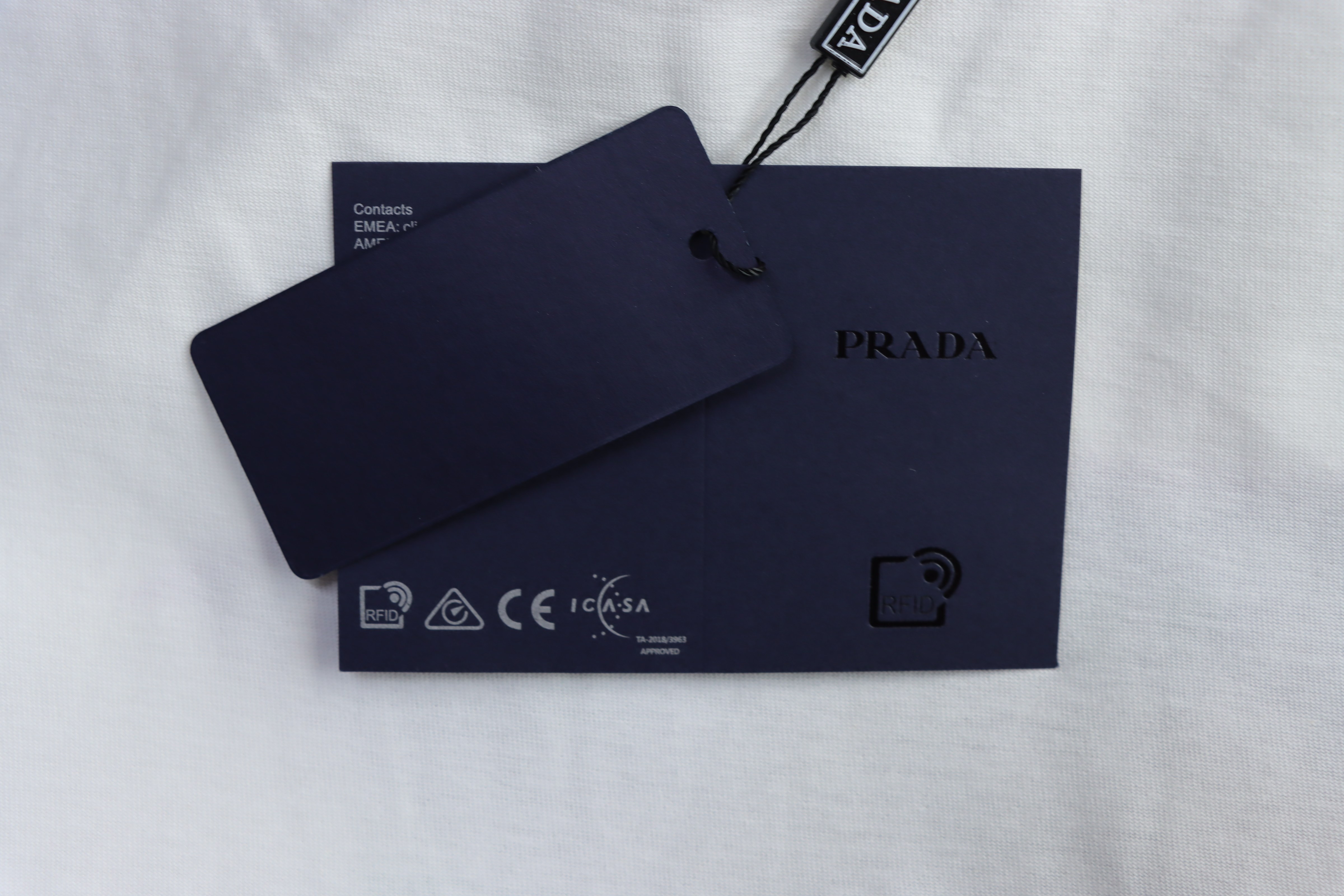  Prada Logo Print T-Shirt