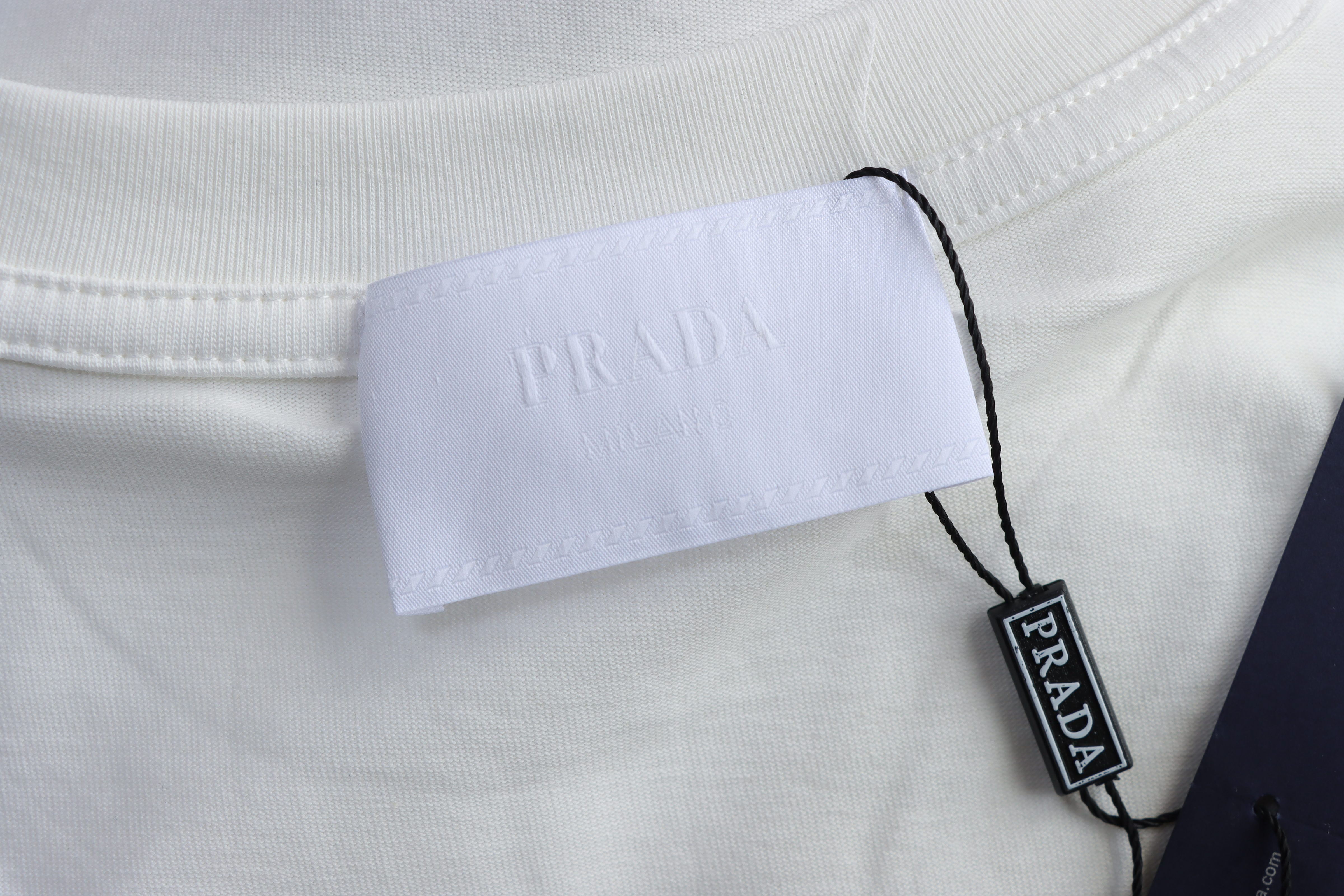  Prada Logo Print T-Shirt