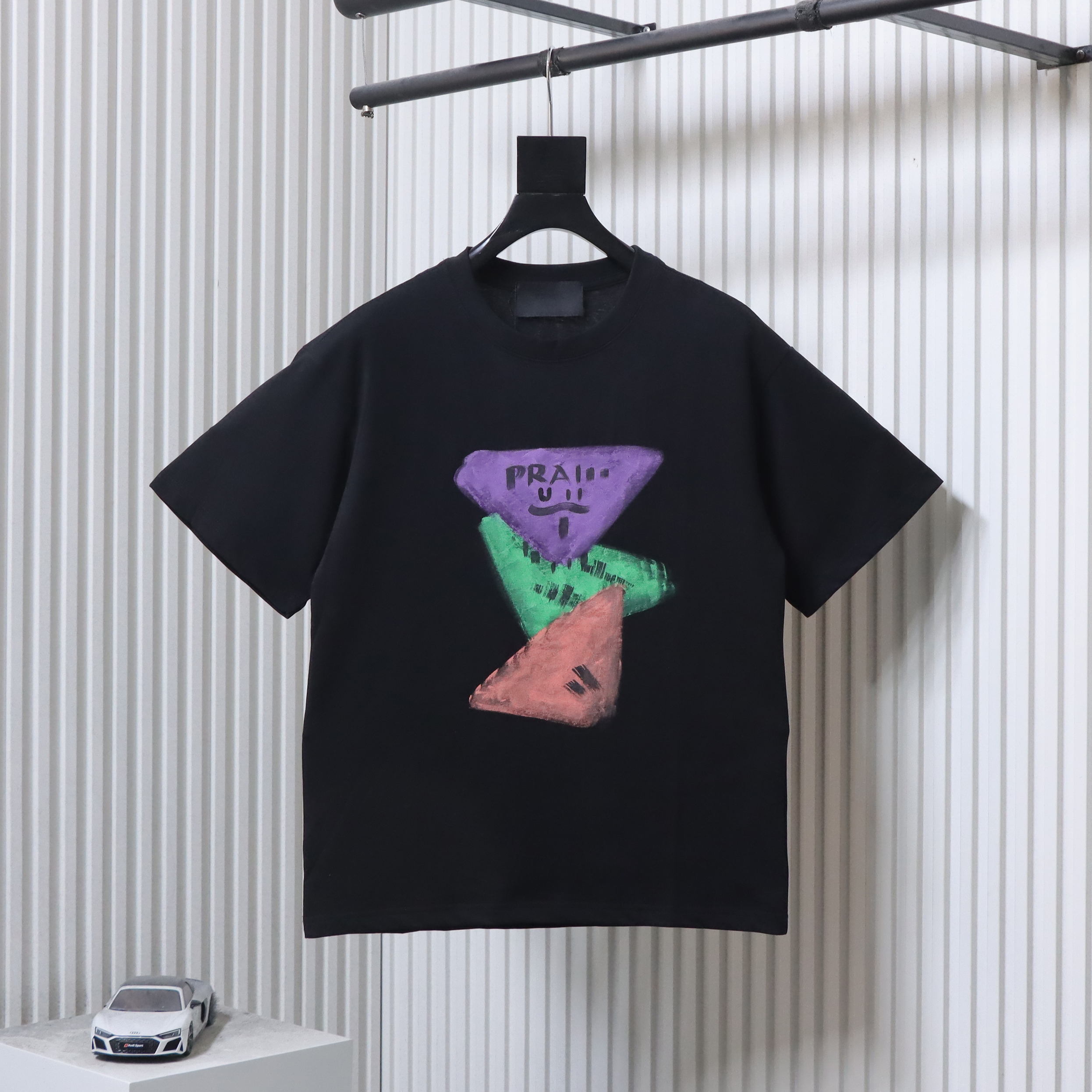  Prada Logo Print T-Shirt-DC2