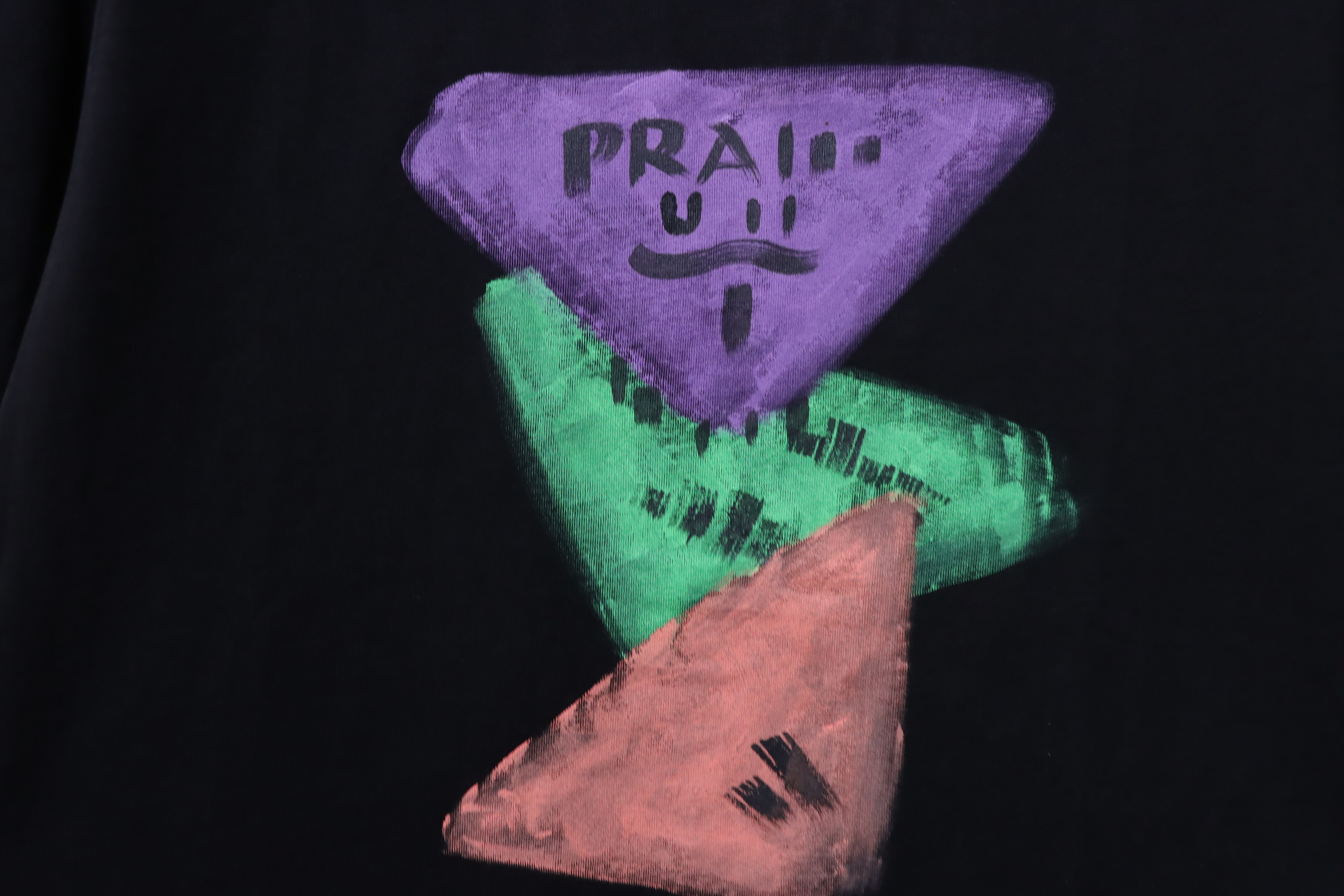  Prada Logo Print T-Shirt-DC2