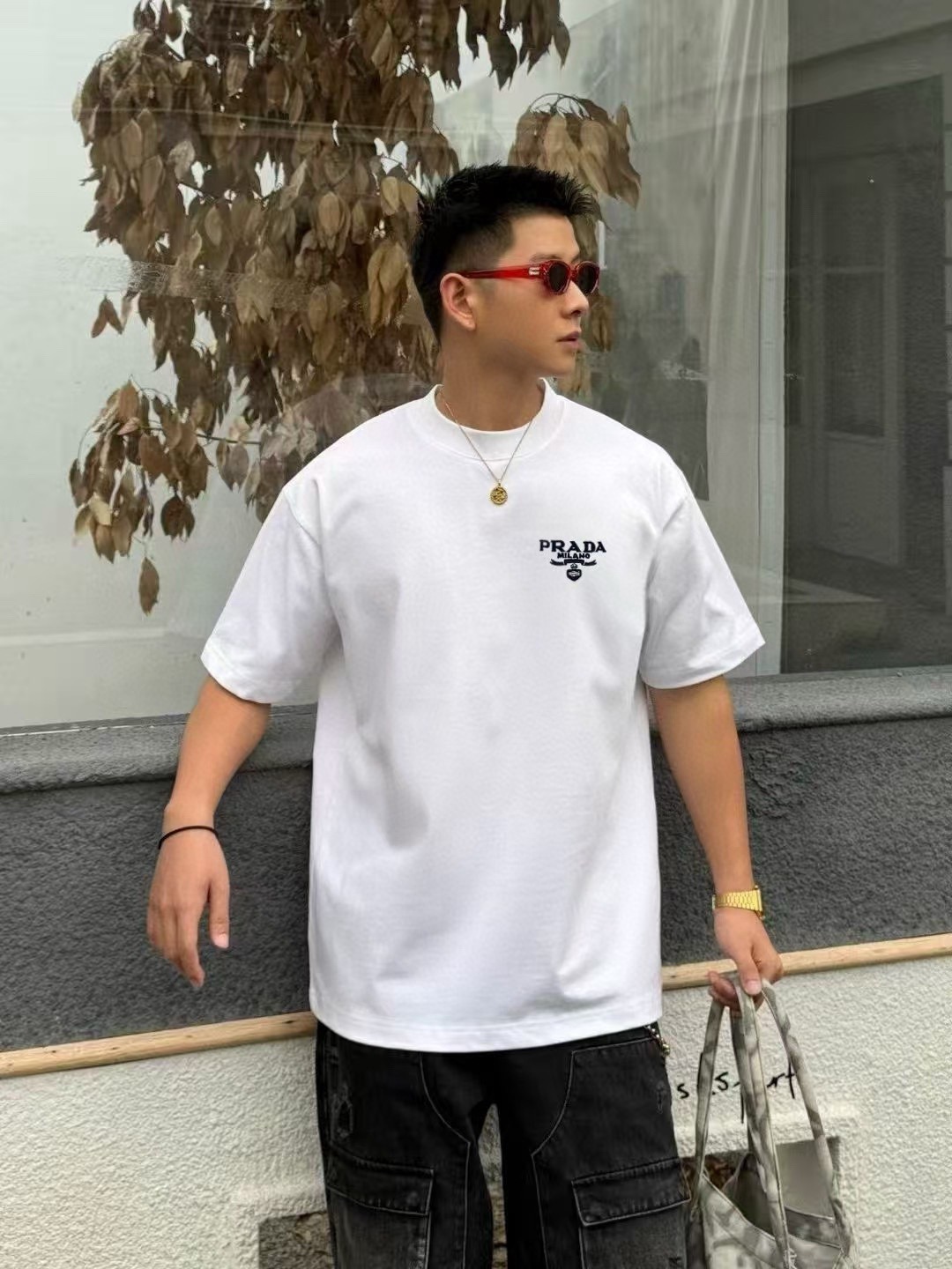  Prada Logo T-Shirt