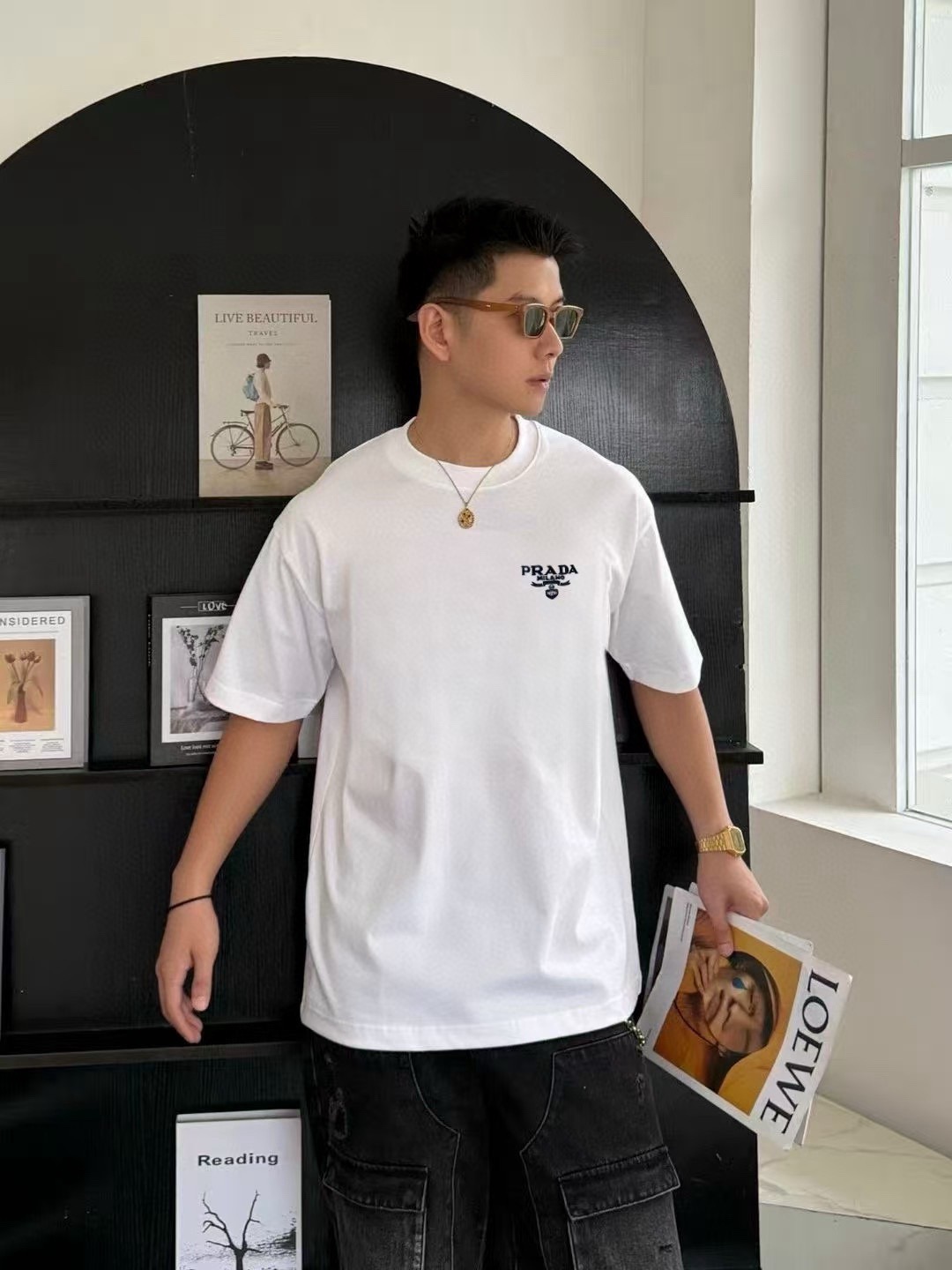  Prada Logo T-Shirt