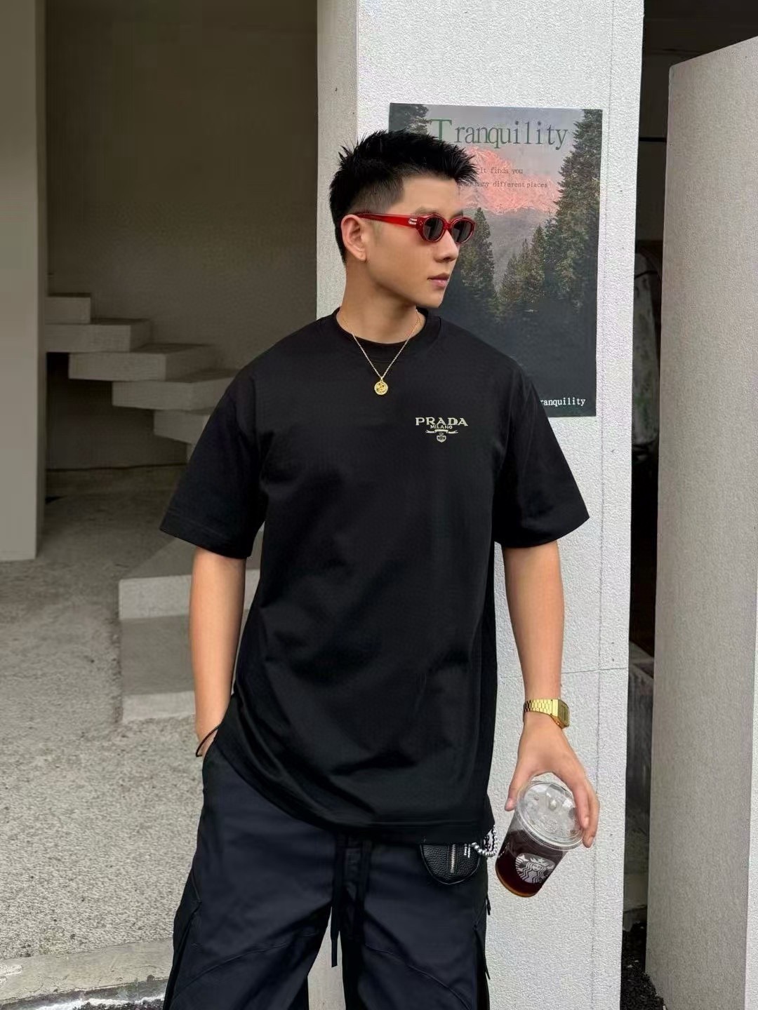  Prada Logo T-Shirt-DC2