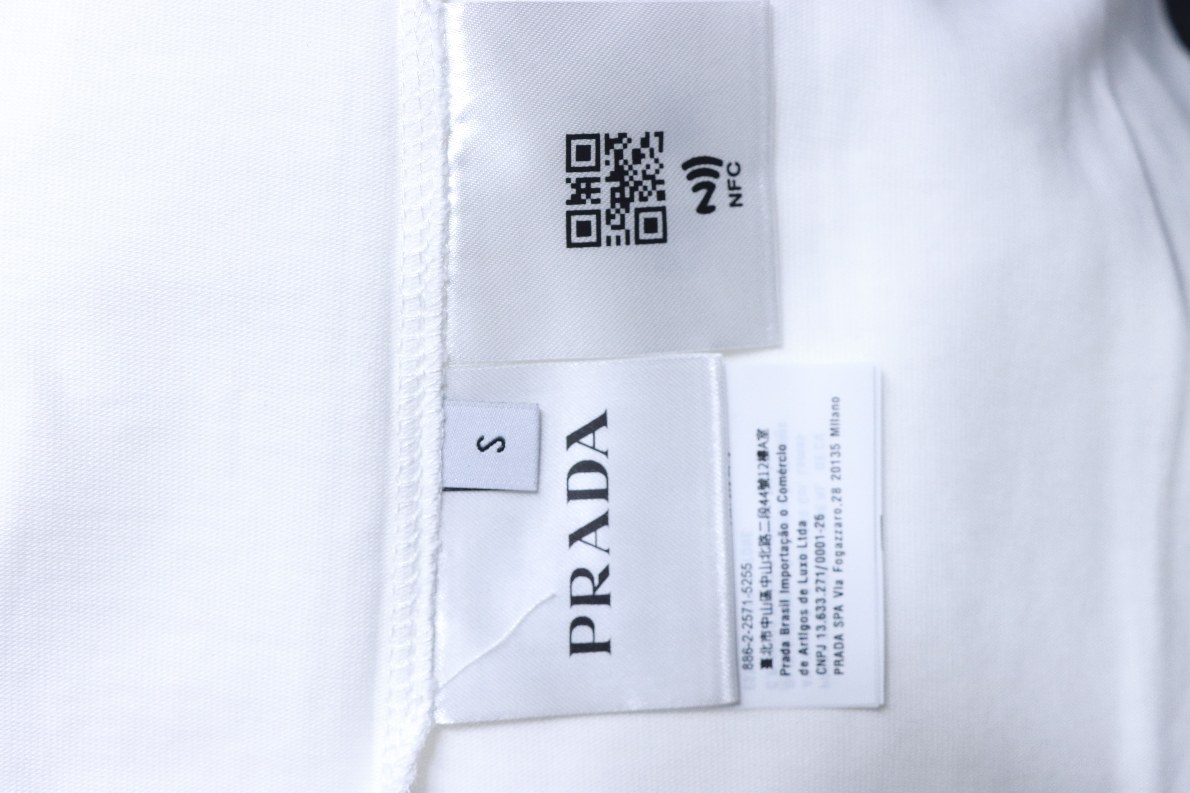  Prada Pocket Black T-Shirt