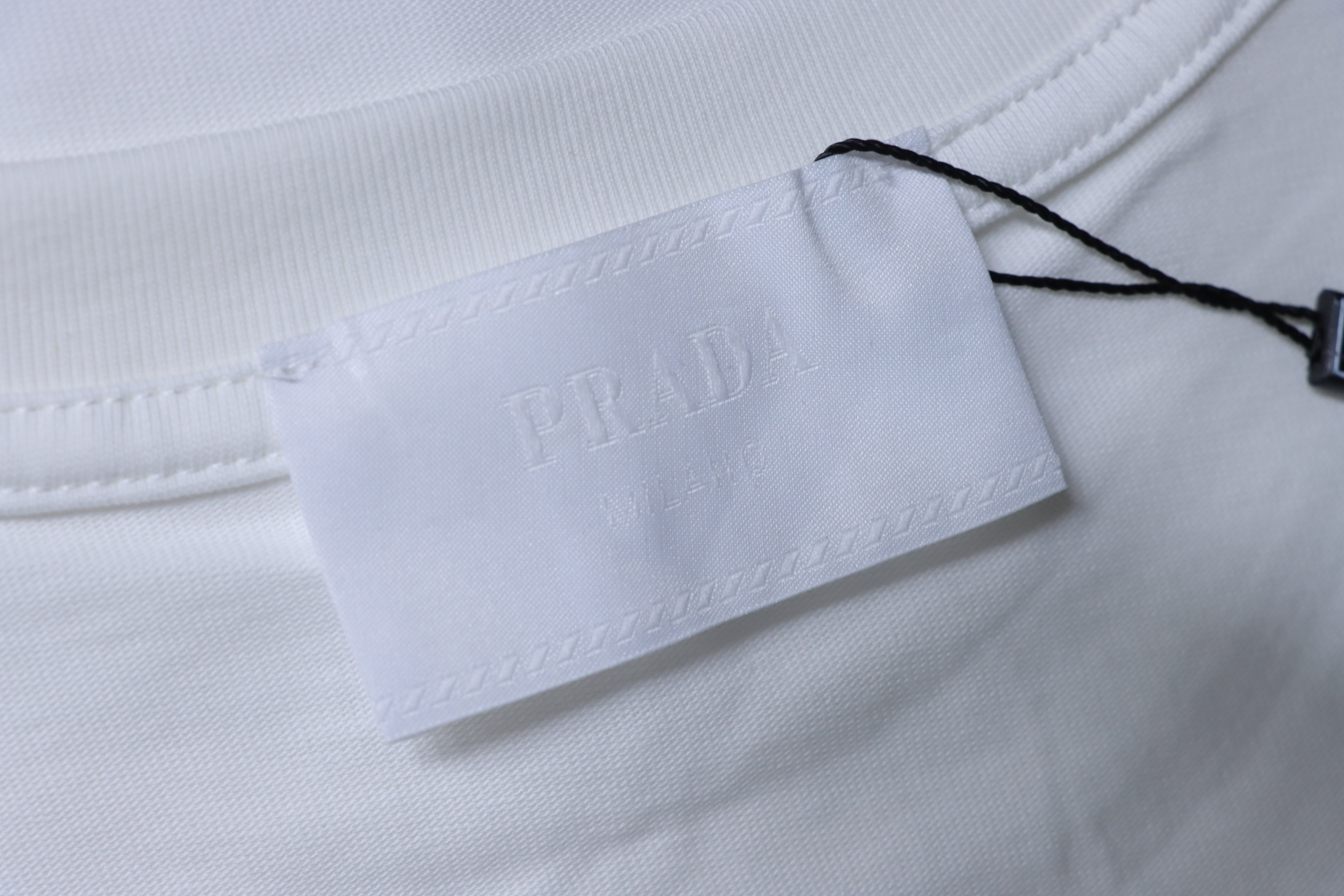  Prada Pocket Black T-Shirt