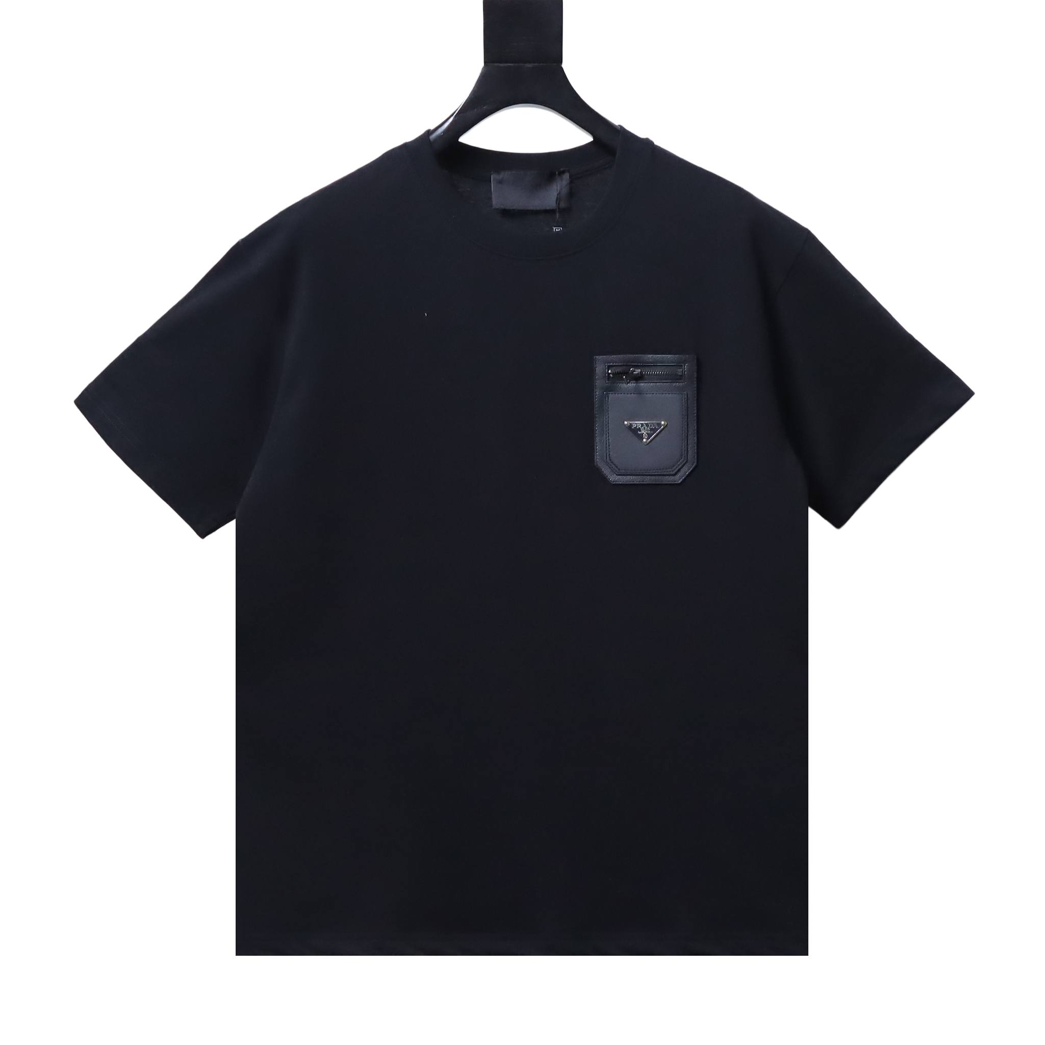  Prada Pocket Black T-Shirt-DC2