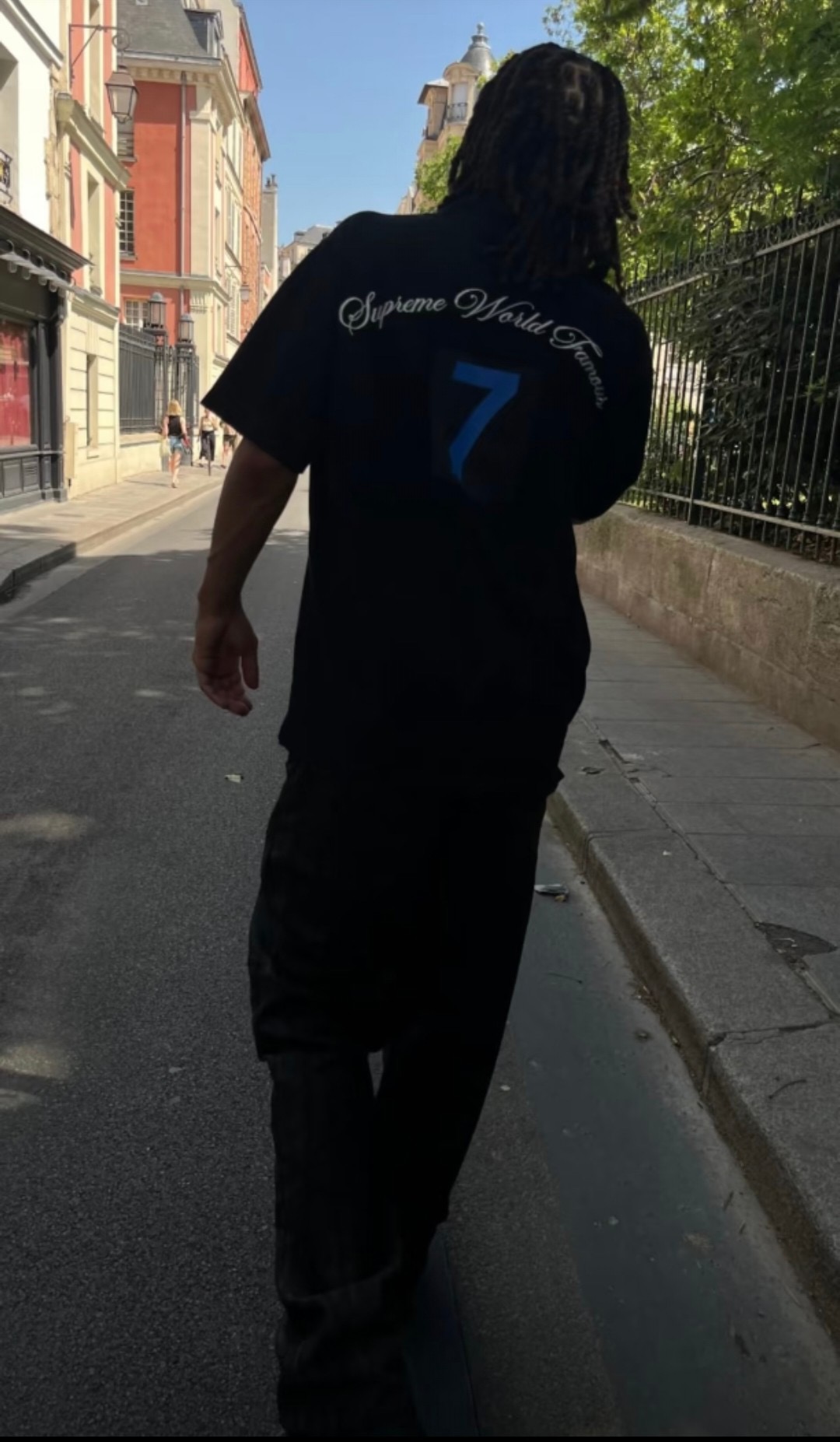     Supreme 25SS No.7 Embroidery Script Logo Polo Shirt 02