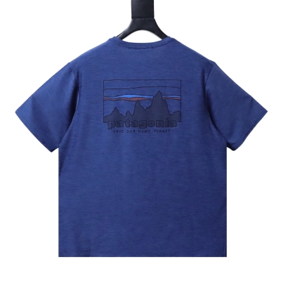 Patagonia Cap Cool Daily Graphic T-Shirt Blue 02