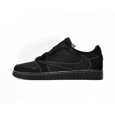 Pkgod Air Jordan 1 Retro Low OG SP Travis Scott Black Phantom 01