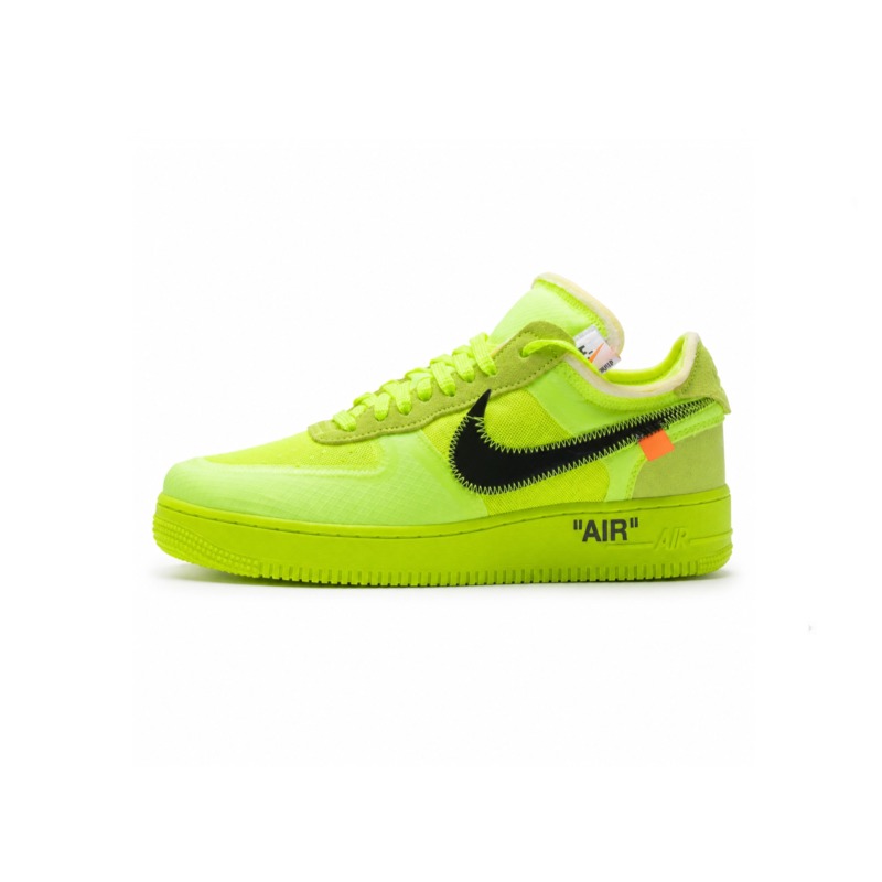 OWF Nike Air Force 1 Low Off-White Volt​ AO4606-700
