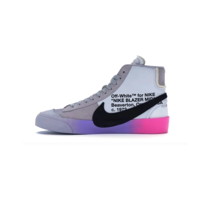 OWF Batch Sneaker & Nike Blazer Mid Off-White Wolf Grey Serena Queen 01