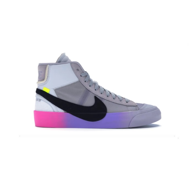 OWF Batch Sneaker & Nike Blazer Mid Off-White Wolf Grey Serena Queen
