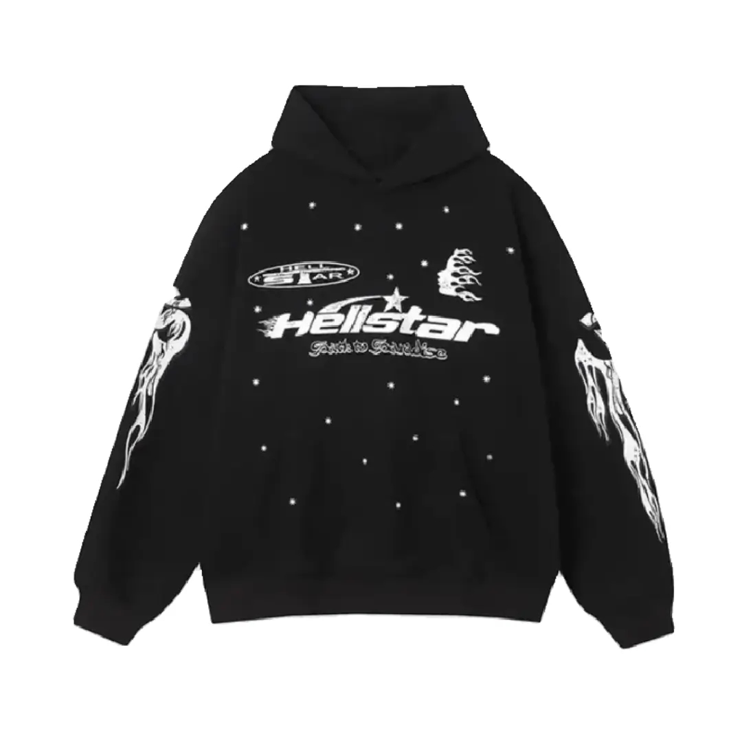 Hellstar Studios Records Hoodie Black