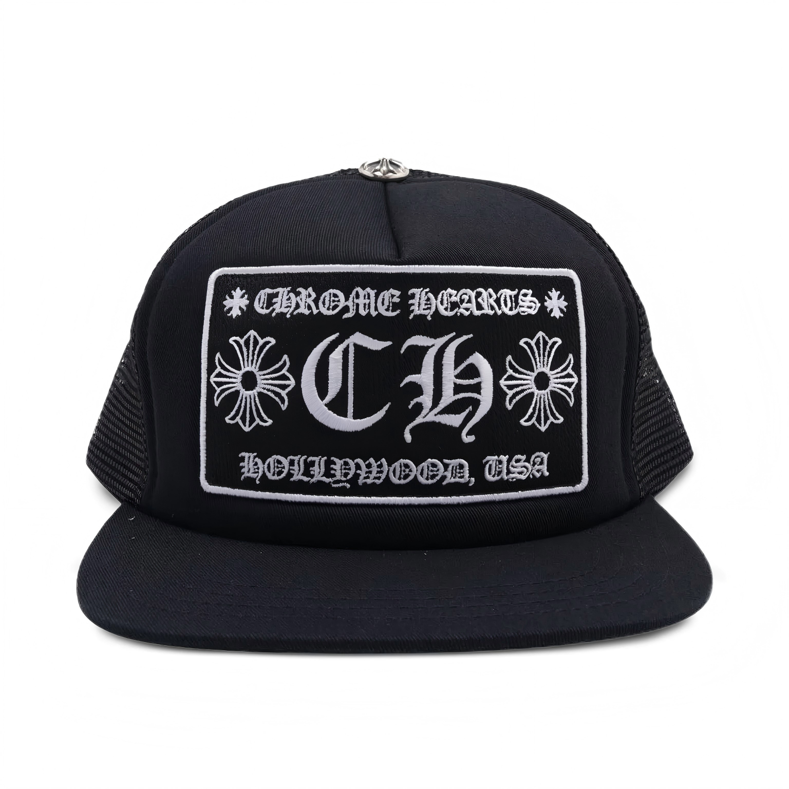 Chrome Hearts CH Hollywood Trucker Hat