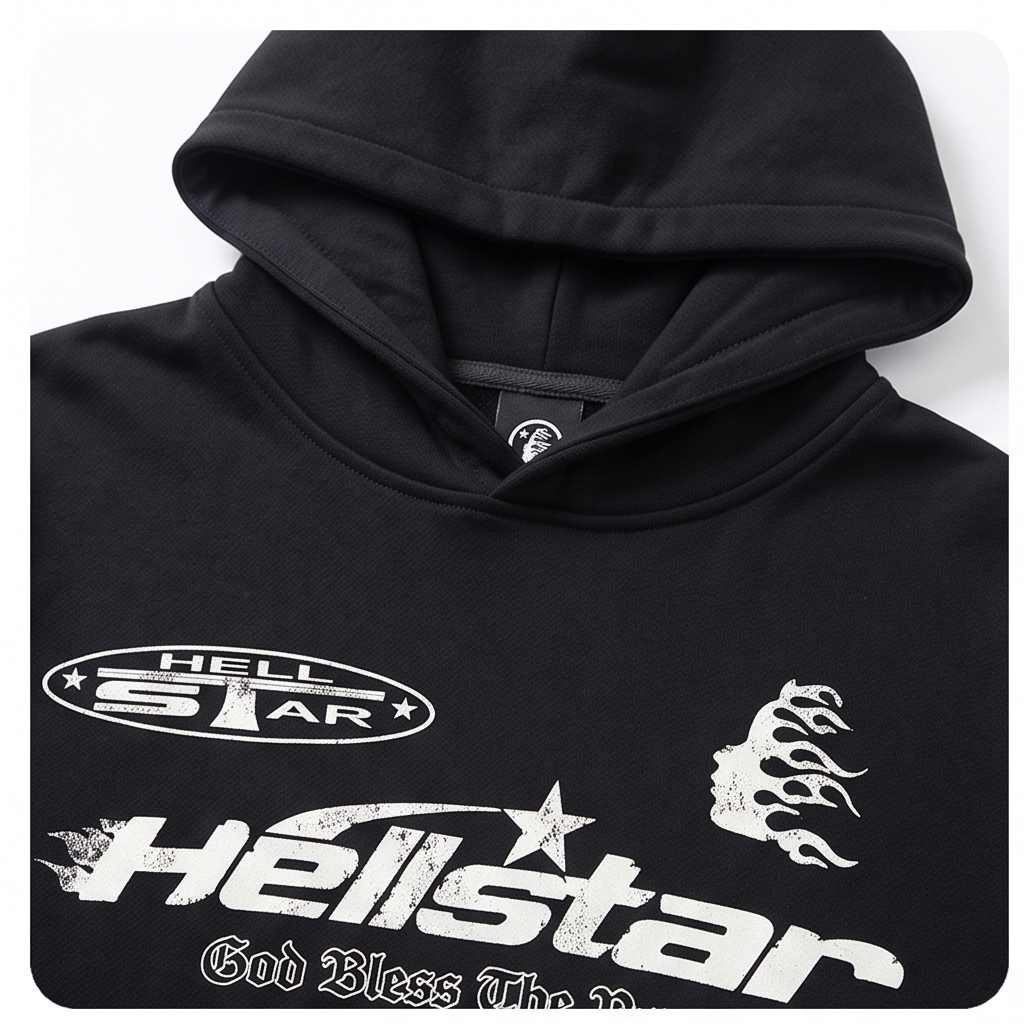 Hellstar Studios Records Hoodie Black