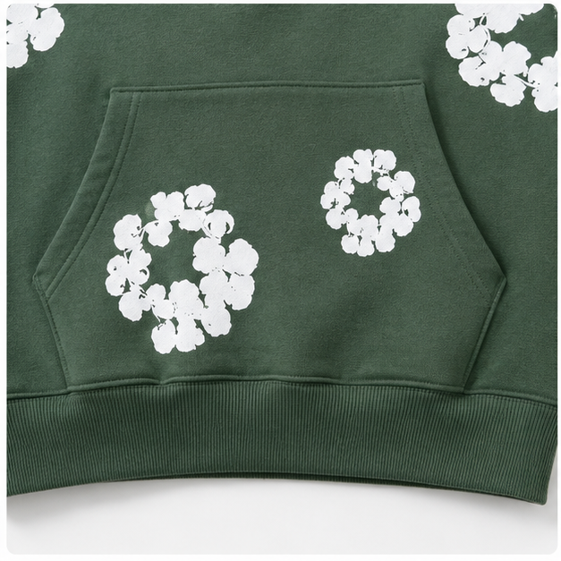 Denim Tears The Cotton Wreath Sweat Suit Green 301-060-30
