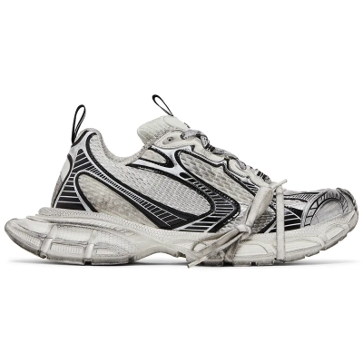 Balenciaga 10.0 White Black Silver(Distress) 734734 W3XL4 9710 02