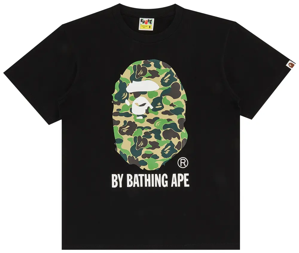 Top Quality BAPE ABC Camo By Bathing Ape Tee Black/Green