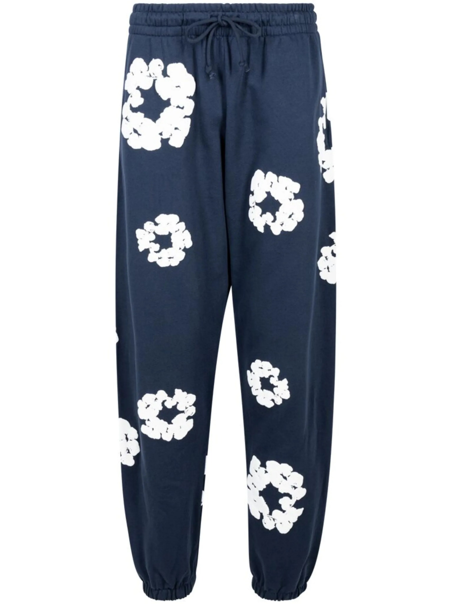 Top Quality Denim Tears The Cotton Wreath pants Navy