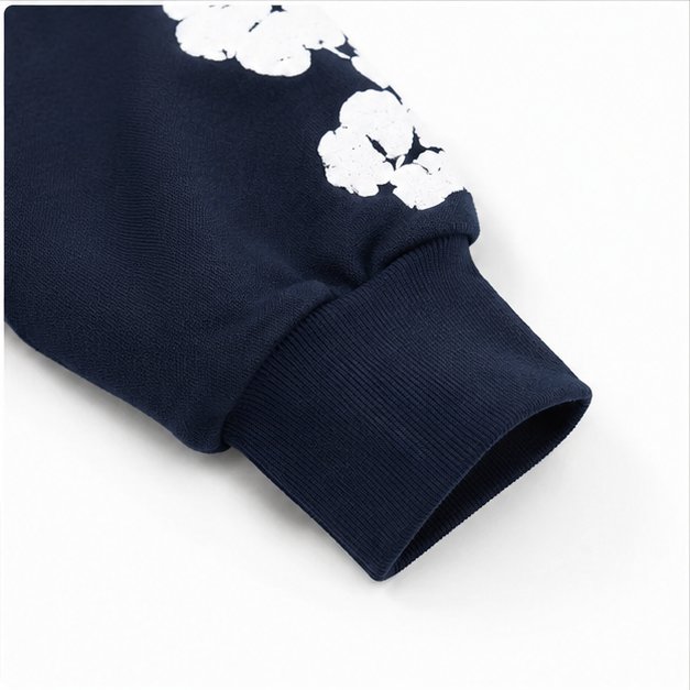 Denim Tears The Cotton Wreath Sweat Suit Navy 