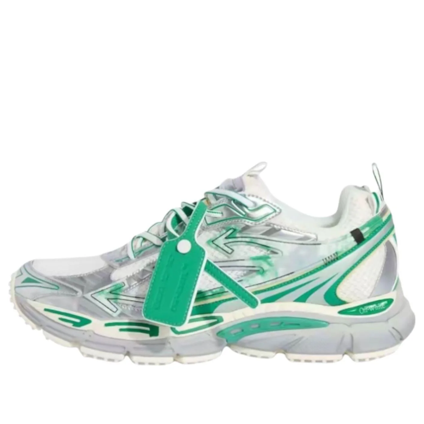  OFF-WHITE Be Right Back Silver Turquoise OMIA295S25FAB0047243