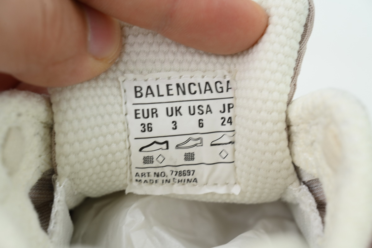Balenciaga 3XL Extreme Lace Eggshell Multicolor 778698 W3XBD 9188