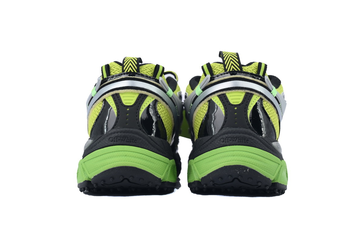    Pkgod OFF-WHITE Be Right Back Silver Green Fluo