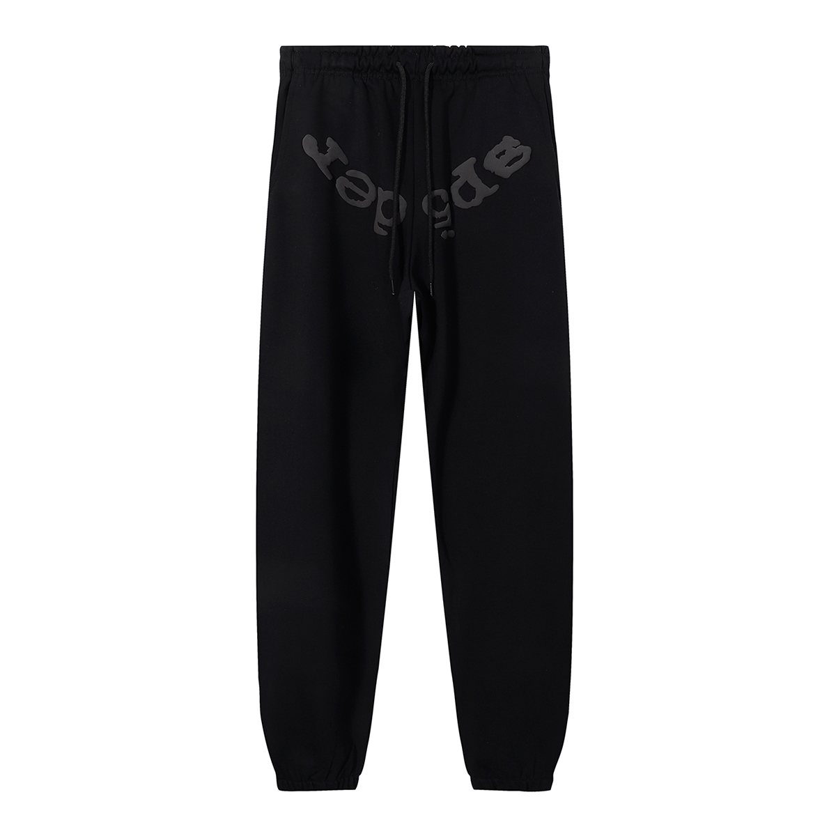Sp5der Phantom Web Hoodie & Sweatpant Set Black Suit