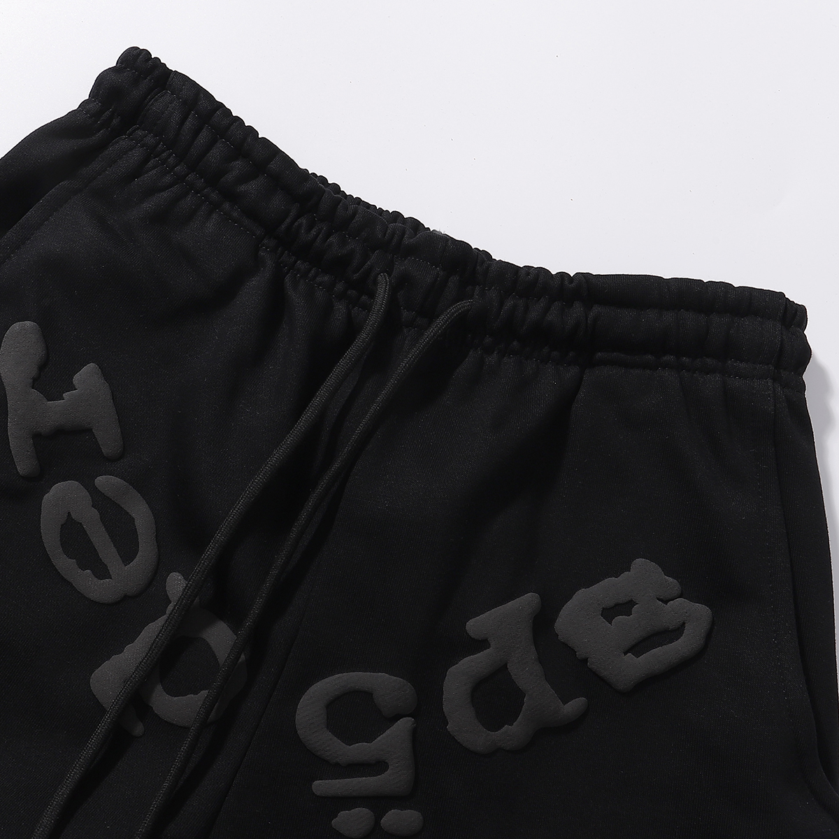 Sp5der Phantom Web Hoodie & Sweatpant Set Black Suit
